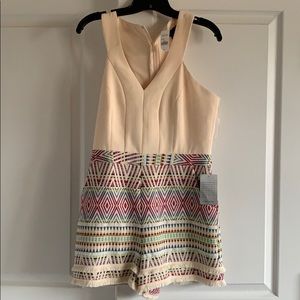 BNWT One piece cream Romper
